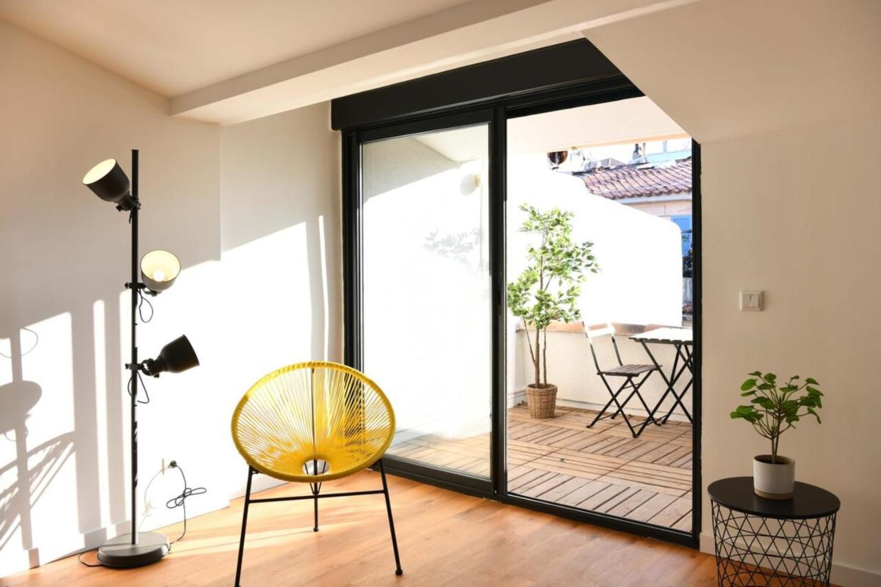 Apartament Le Duplex - Terrasse Au Coeur De Marseille Panier Zewnętrze zdjęcie