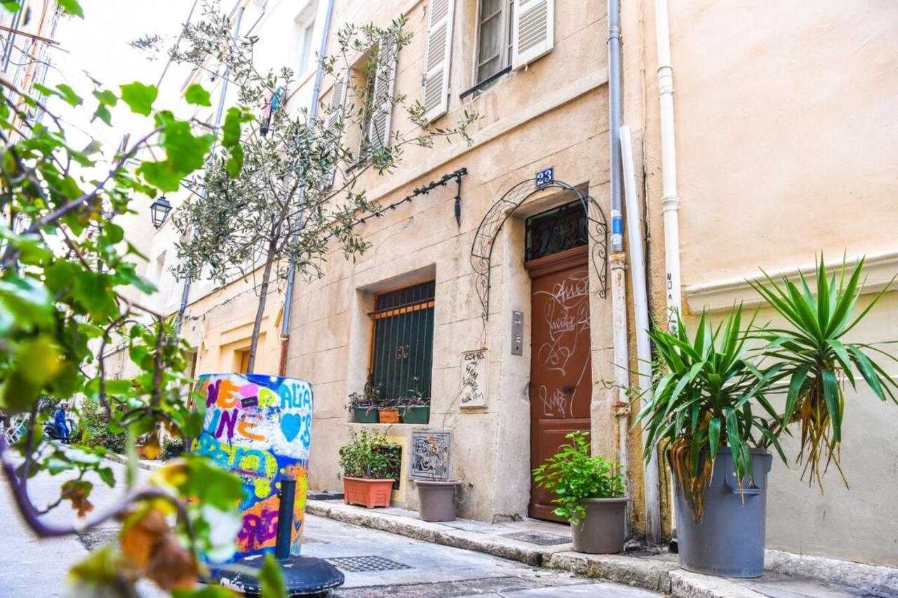 Apartament Le Duplex - Terrasse Au Coeur De Marseille Panier Zewnętrze zdjęcie